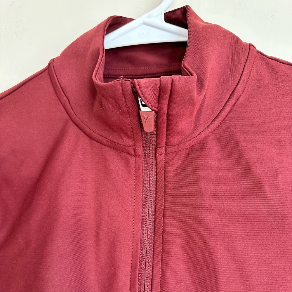 NWT Old Navy PowerSoft Crop Full Zip Jacket in Royal Velvet Size Small - Picture 13 of 16